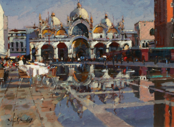 Bruce Yardley - San Marco: Basilica Reflected